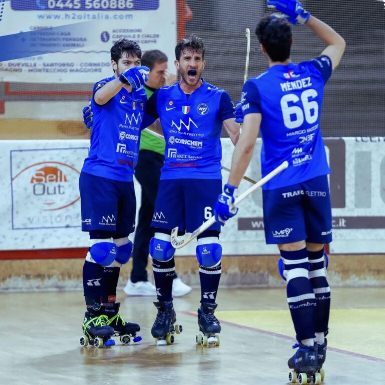 Trafo Elettro celebrates Hockey Trissino’s fifth Italian Championship title