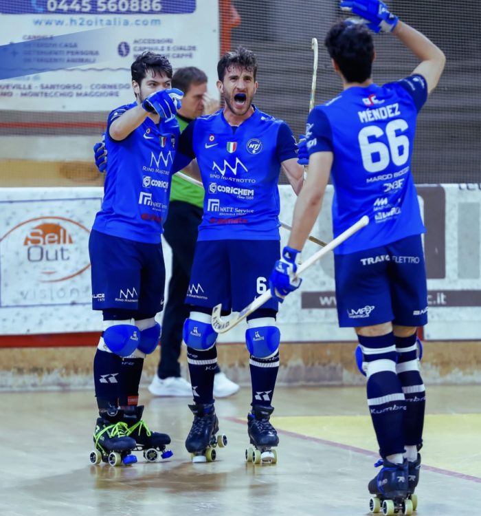 Trafo Elettro celebrates Hockey Trissino’s fifth Italian Championship title